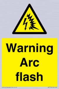 WE7776: Warning Arc flash