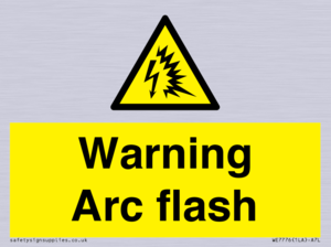 WE7776: Warning Arc flash