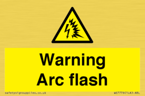 WE7776: Warning Arc flash