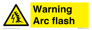 WE7776: Warning Arc flash