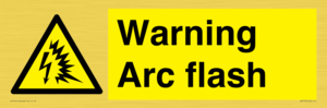 WE7776: Warning Arc flash