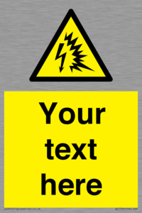 WE7796: Custom warning Arc flash