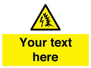 WE7796: Custom warning Arc flash