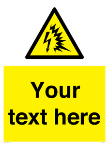 WE7796: Custom warning Arc flash