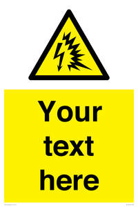 WE7796: Custom warning Arc flash