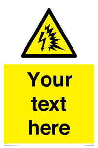 WE7796: Custom warning Arc flash