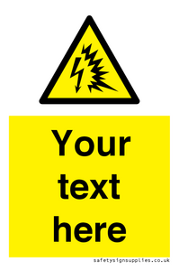 WE7796: Custom warning Arc flash