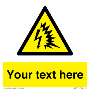 WE7796: Custom warning Arc flash