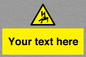 WE7822: Custom Warning danger of death by electrocution