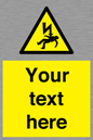 WE7822: Custom Warning danger of death by electrocution