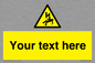 WE7822: Custom Warning danger of death by electrocution