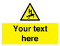 WE7822: Custom Warning danger of death by electrocution