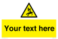 WE7822: Custom Warning danger of death by electrocution