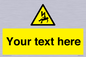 WE7822: Custom Warning danger of death by electrocution