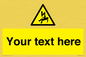 WE7822: Custom Warning danger of death by electrocution