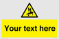 WE7822: Custom Warning danger of death by electrocution