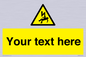 WE7822: Custom Warning danger of death by electrocution
