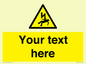 WE7822: Custom Warning danger of death by electrocution