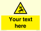 WE7822: Custom Warning danger of death by electrocution