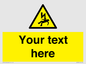 WE7822: Custom Warning danger of death by electrocution