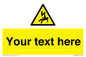 WE7822: Custom Warning danger of death by electrocution