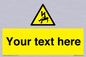 WE7822: Custom Warning danger of death by electrocution