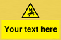 WE7822: Custom Warning danger of death by electrocution