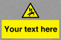 WE7822: Custom Warning danger of death by electrocution
