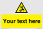 WE7822: Custom Warning danger of death by electrocution