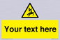 WE7822: Custom Warning danger of death by electrocution