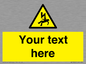 WE7822: Custom Warning danger of death by electrocution