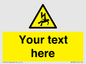 WE7822: Custom Warning danger of death by electrocution