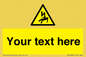 WE7822: Custom Warning danger of death by electrocution