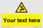 WE7822: Custom Warning danger of death by electrocution