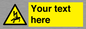WE7822: Custom Warning danger of death by electrocution