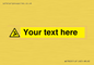 WE7822: Custom Warning danger of death by electrocution