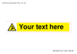 WE7822: Custom Warning danger of death by electrocution