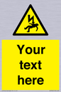 WE7822: Custom Warning danger of death by electrocution