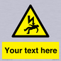 WE7822: Custom Warning danger of death by electrocution
