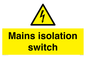 WE7852: Mains isolation switch