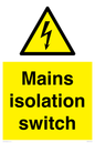 WE7852: Mains isolation switch