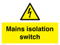 WE7852: Mains isolation switch