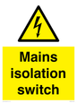 WE7852: Mains isolation switch