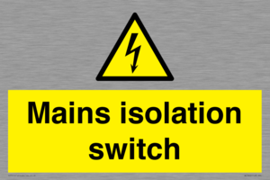 WE7852: Mains isolation switch