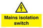 WE7852: Mains isolation switch
