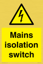 WE7852: Mains isolation switch
