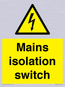 WE7852: Mains isolation switch