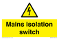 WE7852: Mains isolation switch