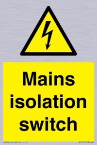 WE7852: Mains isolation switch