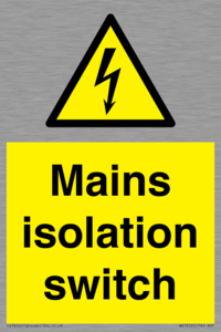 WE7852: Mains isolation switch